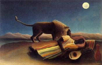 亨利 盧梭 The Sleeping Gypsy 亨利 盧梭 The Sleeping Gypsy